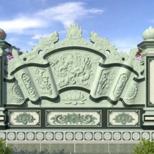 Cuốn thư đá nghĩa trang