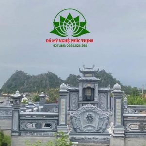 Alternative view of LĂNG THỜ ĐÁ HAI MÁI XANH TỰ NHIÊN