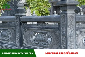 Lan can đá dùng để làm gì