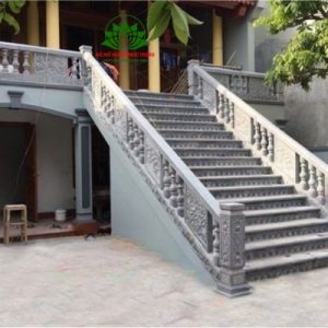 Lan can đá xanh đen