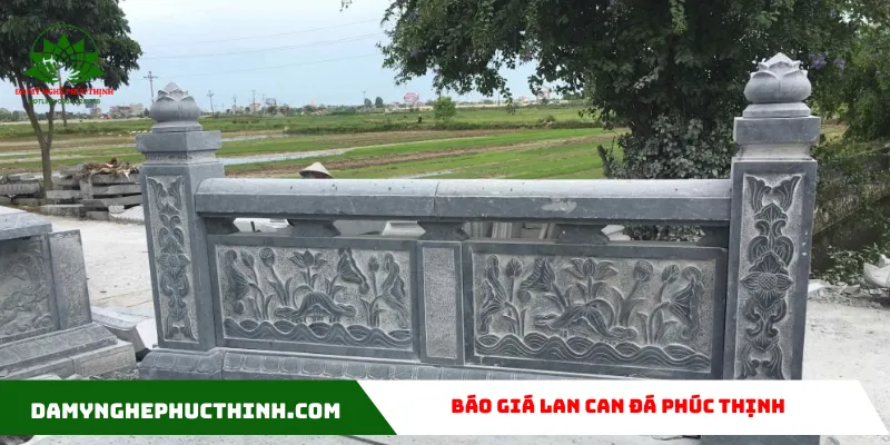 Đá Mỹ Nghệ Phúc Thịnh cung cấp lan can bằng đá giá tốt 
