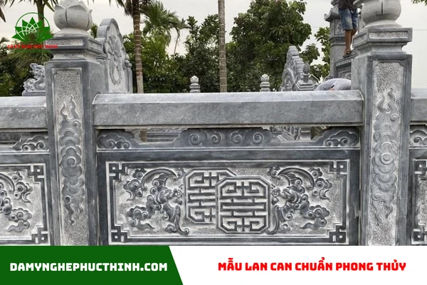 Mẫu lan can chuẩn phong thủy