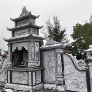 Mẫu Lăng Thờ Đá Tam Cấp Uy Nghi