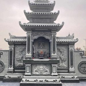 Alternative view of Mẫu Mộ Ba Mái Chạm Khắc Thủ Công