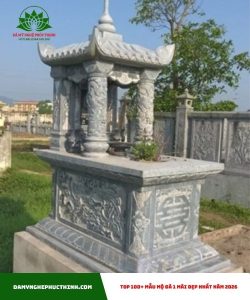 Mộ đá 1 mái đẹp nhất