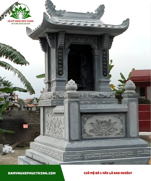 Giá mộ đá 1 mái là bao nhiêu?