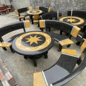 Bàn Ghế Đá Mẫu 06
