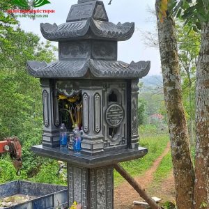 Cây hương đá 2 mái đơn giản