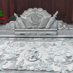 Chiếu rồng đá kèm cuốn thư