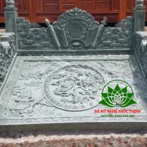 Chiếu rồng đá xanh rêu cao cấp