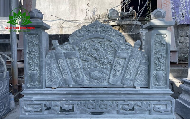 Mẫu cuốn thư đá đẹp