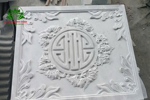 Nong đá - Hoa văn chữ thọ thể hiện sự trường tồn
