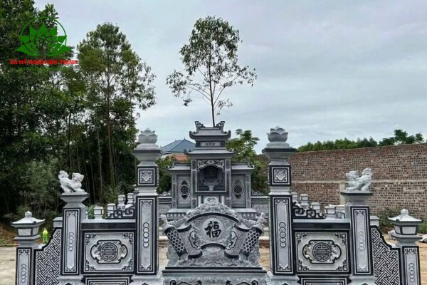 Trọn bộ khuôn viên mộ cho gia tộc