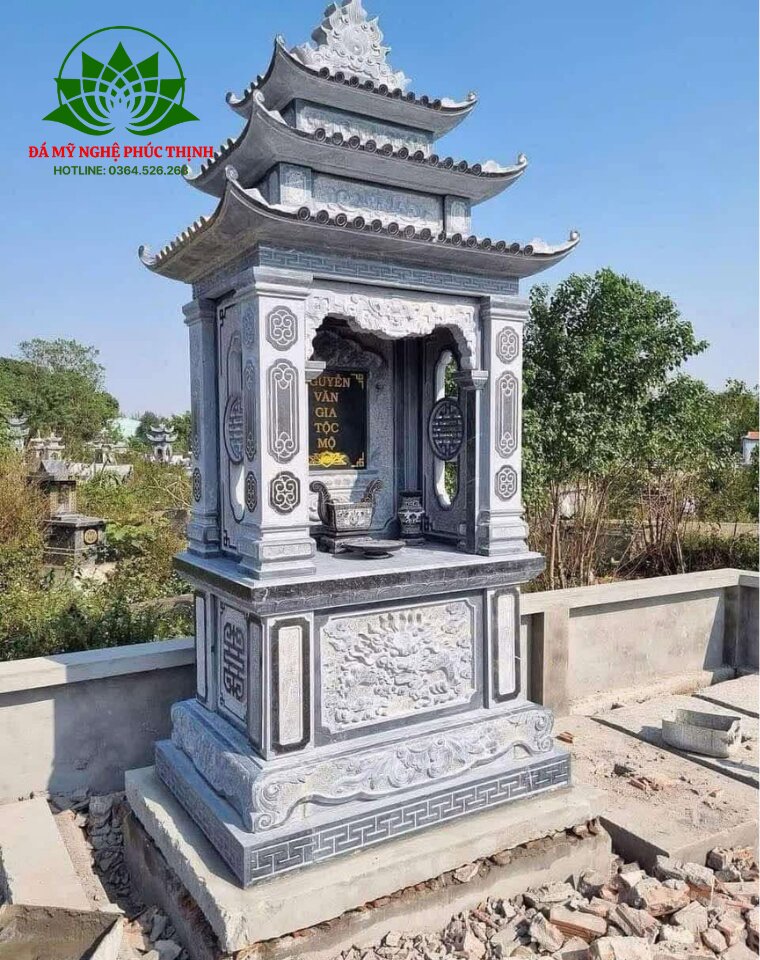 Đá Mỹ Nghệ Phúc Thịnh cung cấp, thi công lăng mộ đá uy tín tại Hải Phòng