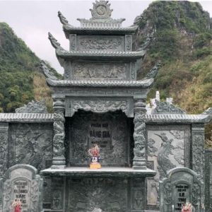Lăng Mộ Đá Xanh Rêu Cao Cấp