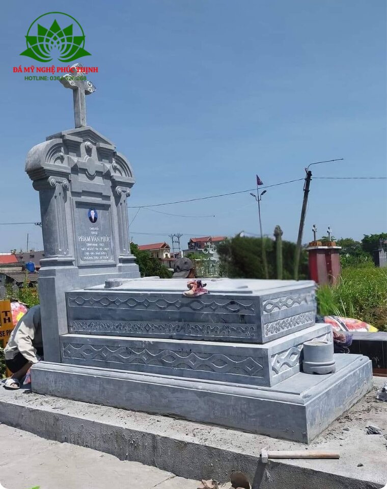 Mẫu mộ đá đơn giản, đẹp và hiện đại