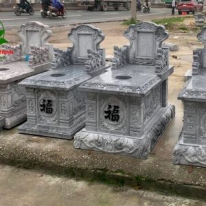 Mộ tam cấp đá xanh Thanh Hóa