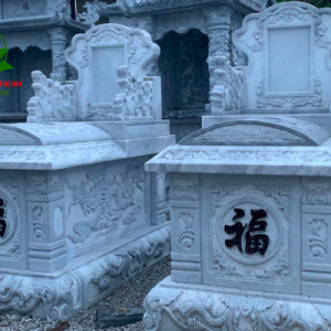 Mộ đá trắng đơn