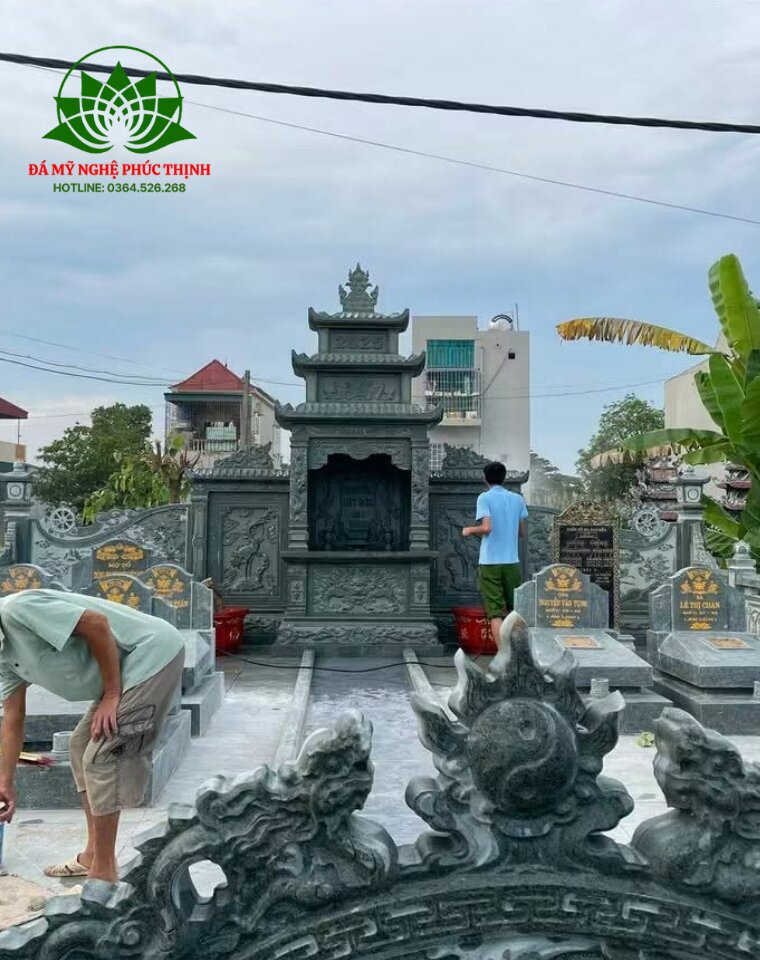 Thi công lăng mộ đá tại Hải Phòng