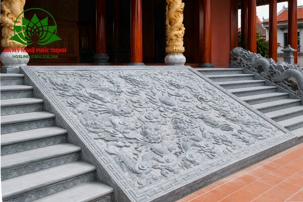 Chiếu đá có tác dụng trấn trạch, xua đuổi tà ma