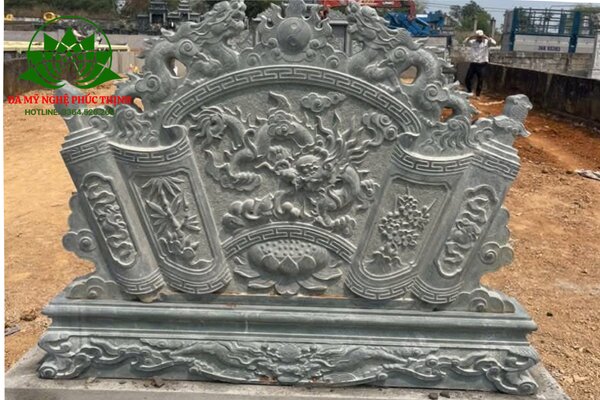 Cuốn thư đá trắng Thanh Hóa