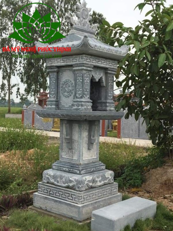 Mẫu bàn thờ thiên đá dùng cho khu lăng mộ, đền, chùa