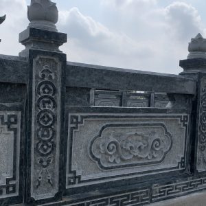 Lan Can Đá Đen Khu Lăng Mộ
