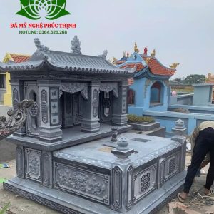 Mộ Đá Đôi Một Mái
