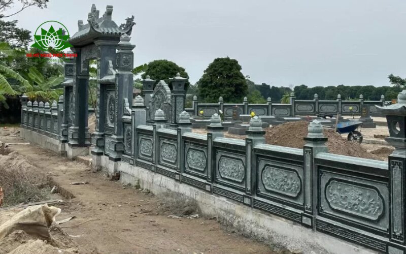 Hướng dẫn cách tính diện tích khu lăng mộ với diện tích rộng