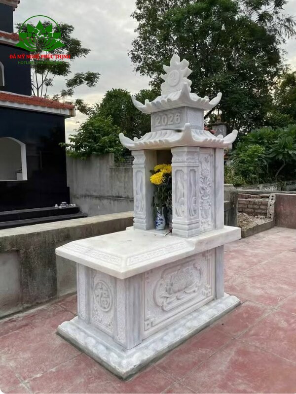 Những kích thước xây dựng mộ đá phổ biến