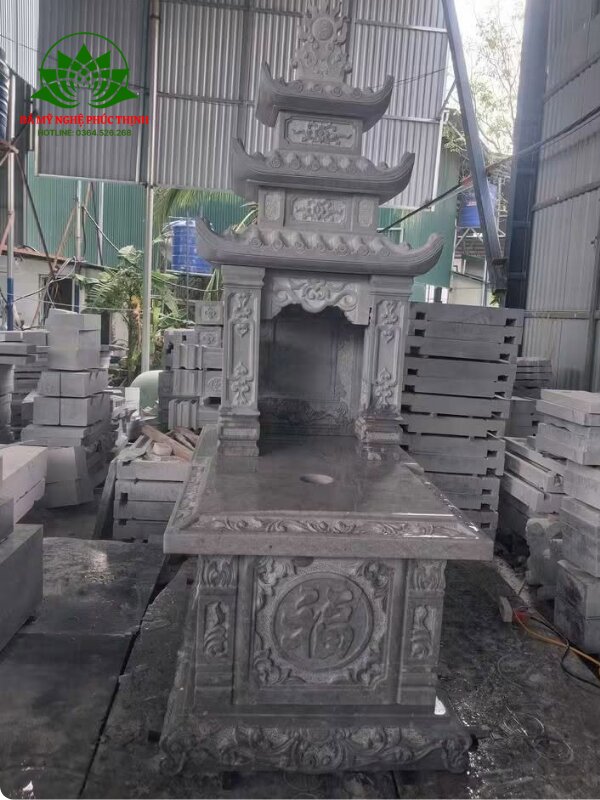 Mộ đá không phải cứ làm càng lớn càng đẹp