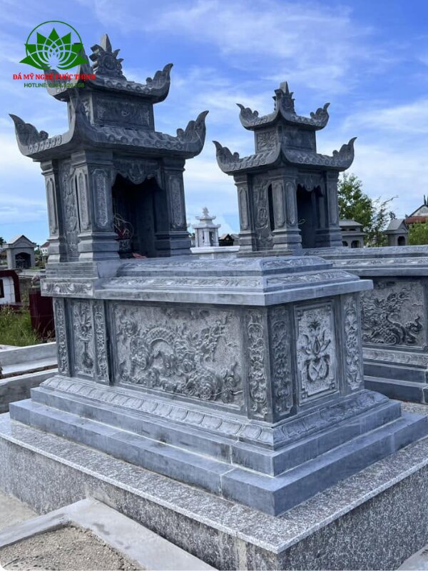 Mẫu mộ đá kích thước 127×237 cm